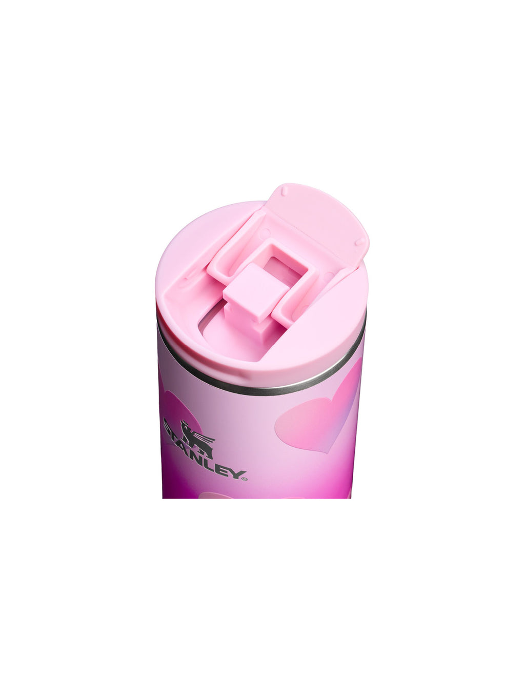 Powder Pink Heart Gradient