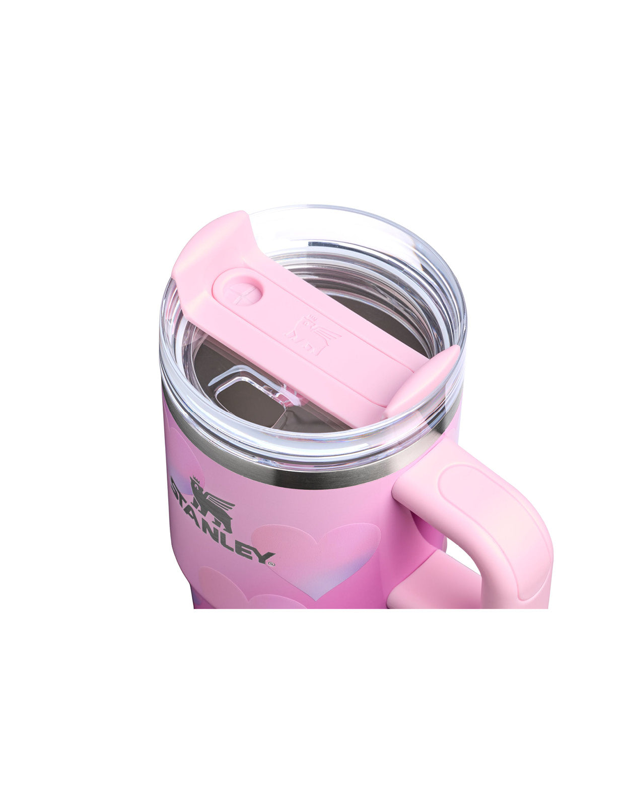 Powder Pink Heart Gradient