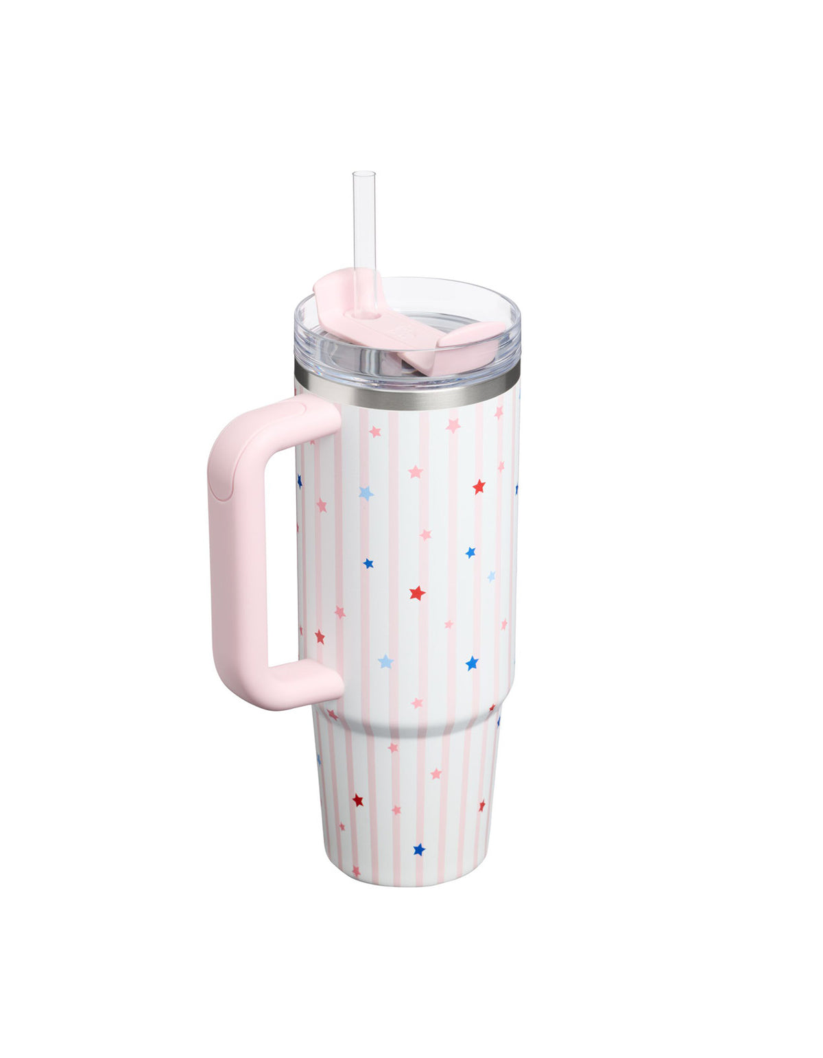 Pink Starry Stripes